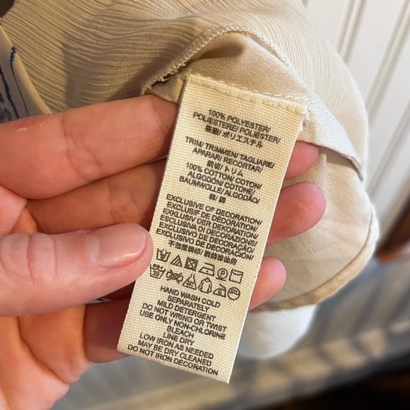 Free People Ancient Mystery Beaded Chiffon Shift Dress Womens Small Boho Style - Picture 5 of 8